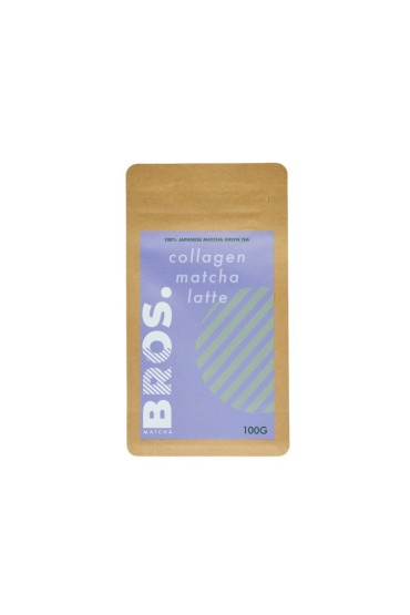 Zielona herbata Collagen Matcha Bros Latte 100g hydrolizowany kolagen