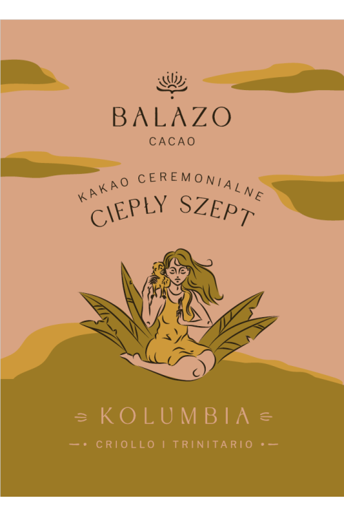 Kakao ceremonialne prawdziwe surowe z Kolumbii criollo  Cichy Szept