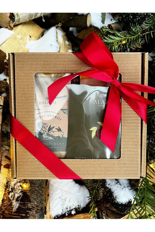 Zestaw Prezentowy Ceremonialnego Kakao - Dwa Oblicza - Dwa Różne Smaki