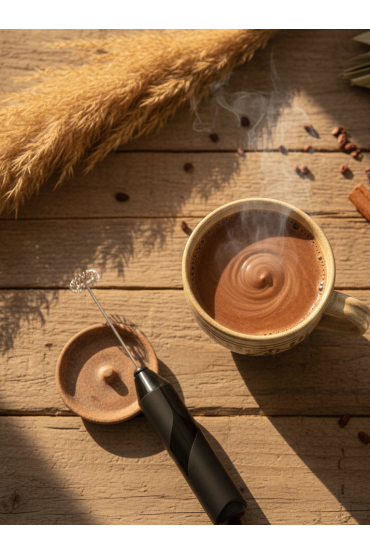 Spieniacz do mleka MINI SPIENIACZ DO MLEKA NA BATERIE RĘCZNY