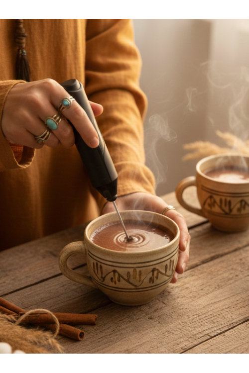 Spieniacz do mleka MINI SPIENIACZ DO MLEKA NA BATERIE RĘCZNY