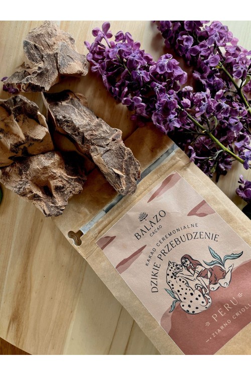 Kakao ceremonialne prawdziwe surowe z Peru criollo 100 g Przebudzenie