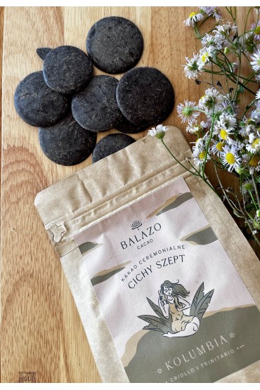 Kakao ceremonialne prawdziwe surowe z Kolumbii criollo  Cichy Szept